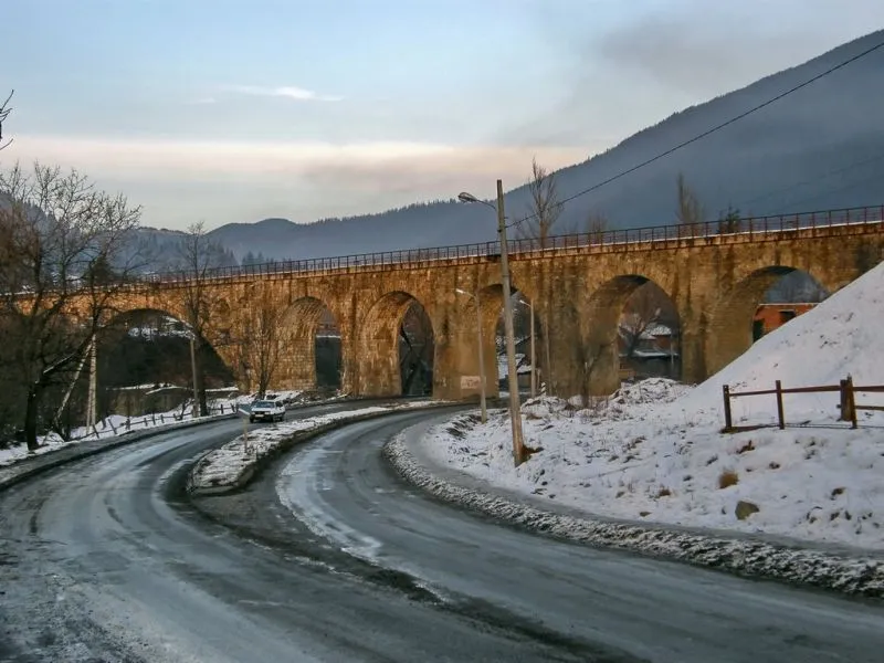 Австрійський міст, Ворохта