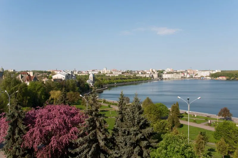 Тернопільський став, Тернопіль