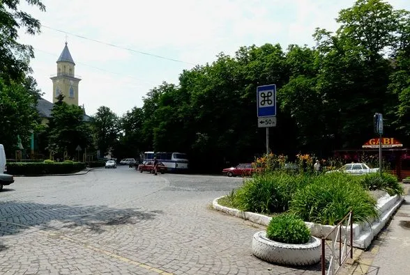Площа Ференца ІІ Ракоці, Берегове