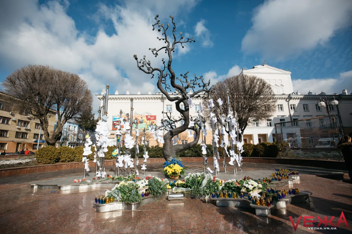 Майдан Небесної Сотні (площа Париж), Вінниця