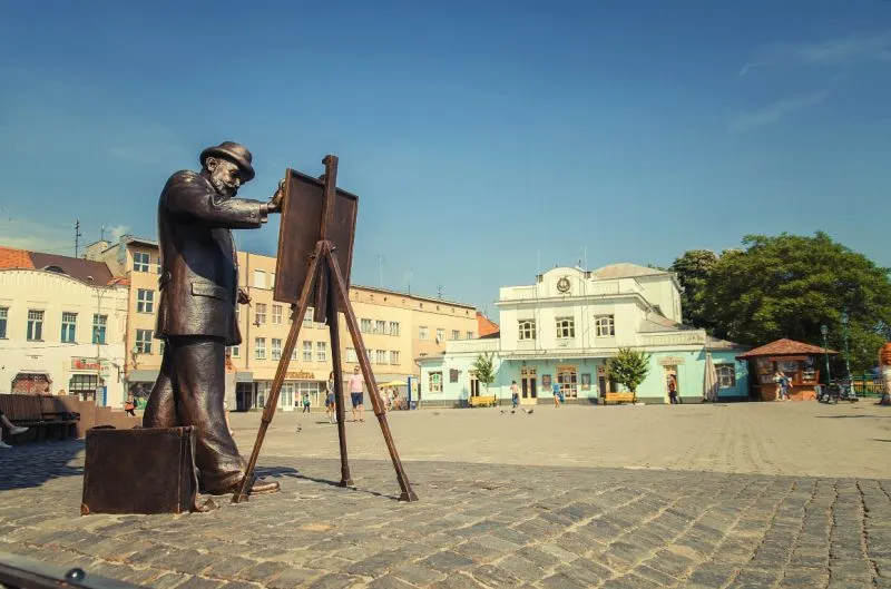 Площа Євгена Фенцика, Ужгород